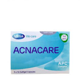 Thực phẩm chức năng làm đẹp da Acnacare (3 vỉ x 10 viên/hộp)