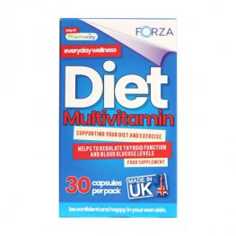 Thực phẩm bảo vệ sức khỏe FORZA Diet Multivitamin (Hộp 2 vỉ x 15 viên nang)