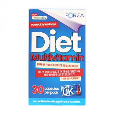 Thực phẩm bảo vệ sức khỏe FORZA Diet Multivitamin (Hộp 2 vỉ x 15 viên nang)