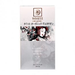 Thực phẩm bảo vệ sức khỏe hỗ trợ làm sáng da, mờ vết nám, tàn nhang White Organic Glutathione (Hộp 60 viên)