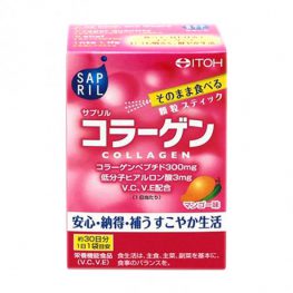 Thực phẩm bảo vệ sức khỏe dưỡng trắng da Itoh Sapril Collagen (30 gói/hộp)