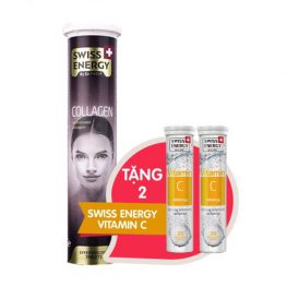TPCN làm đẹp da, ngăn lão hóa Swiss Energy Collagen (Tuýp 20 viên)